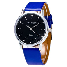 Fashion Luxury Women Men Analog Quartz Watch Leather Band Rhinestone Wrist Watch Wristwatches Clock Gift EF8