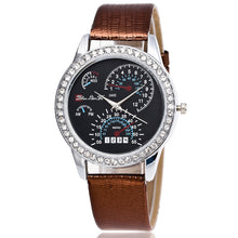 Fashion Watches Women Leather Wristwatch Analog Quartz-Watch Vogue Ladies Casual Watch Hour Clock Relogio EF8