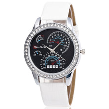 Fashion Watches Women Leather Wristwatch Analog Quartz-Watch Vogue Ladies Casual Watch Hour Clock Relogio EF8
