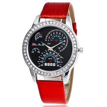 Fashion Watches Women Leather Wristwatch Analog Quartz-Watch Vogue Ladies Casual Watch Hour Clock Relogio EF8