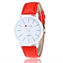 Reloj Mujer Watches Women luxury Girl PU Leather Analog Quartz WristWatch Hour Vogue relogio feminino EF8