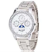 Luxury Military Stainless Steel Diamond Dial Sport QuartzClock Business Wristwatch Relogio Masculino EF8