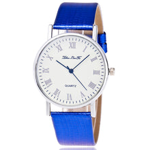 Luxury Woman Time Pattern Leather Band Analog Quartz Vogue Watch Business Wristwatch Relogio Masculino EF8