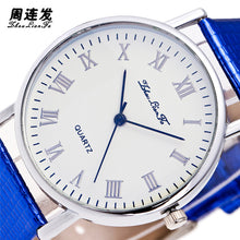 Luxury Woman Time Pattern Leather Band Analog Quartz Vogue Watch Business Wristwatch Relogio Masculino EF8