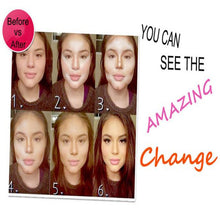 Professional 2 Color Bronzer Highlighter Powder Palette Grooming Trimming Powder Make Up Cosmetic Face Contour Grooming EF8