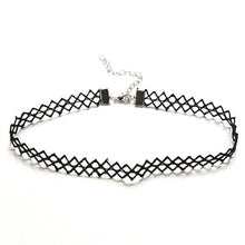 charm Korean Style Neckb  Black Lace Collar Short Choker Necklace   Bracelets Women's jewelry EF8