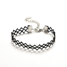 charm Korean Style Neckb  Black Lace Collar Short Choker Necklace   Bracelets Women's jewelry EF8