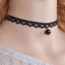 jewelry for women lace choker black drop pendant necklace jewelry chocker necklace EF8