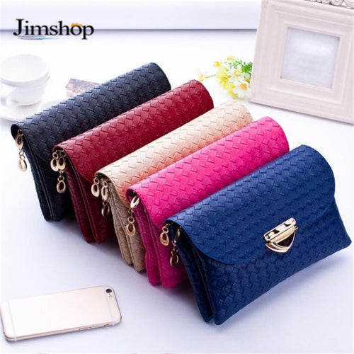 fashion women bag women weave pattern leather handbags women wallets small shoulder bags messenger bag EF8