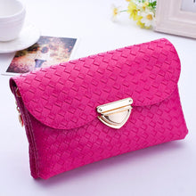 fashion women bag women weave pattern leather handbags women wallets small shoulder bags messenger bag EF8