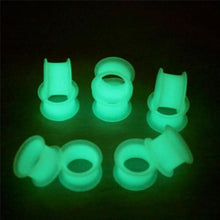 glow in the dark drum ear expansion body piercing ear defender ear plugs   tunnels EF8