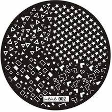 hehe Stamping Plates Cute Pattern DIY Image Stamp Stamping Plates Manicure Template Nail Art Plate EF8