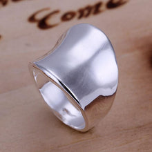 jewelry silver plated Ring Fine Thumb Ring Women   Men Gift Silver Jewelry Finger Rings  EF8