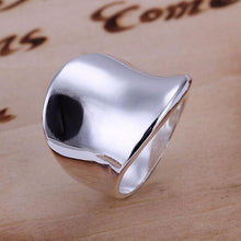 jewelry silver plated Ring Fine Thumb Ring Women   Men Gift Silver Jewelry Finger Rings  EF8