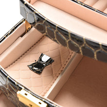 mini earrings ring Bracelet box Luxury Leather case for jewlery gift box jewelry display casket jewelry organizer EF8