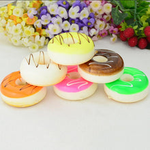 mini keychain doughnut donut cute key chain llaveros porte clef key ring gift for children EF8