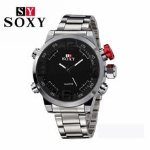 relogio masculino Mens Luxury Army Big Dial Sport Wrist Watch Waterproof Analog Quartz Watches Business Clock Wrist Watch EF8