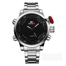 relogio masculino Mens Luxury Army Big Dial Sport Wrist Watch Waterproof Analog Quartz Watches Business Clock Wrist Watch EF8