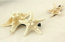 Europe Fashion Women Lady Girls Pretty Natural Starfish Star Beige Hair Clipping EF8
