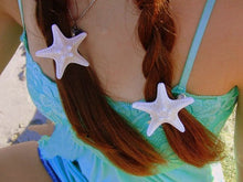 Europe Fashion Women Lady Girls Pretty Natural Starfish Star Beige Hair Clipping EF8