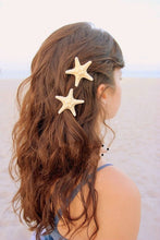 Europe Fashion Women Lady Girls Pretty Natural Starfish Star Beige Hair Clipping EF8