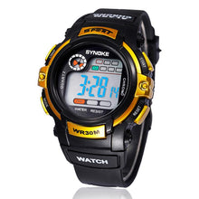 Luxury Famous Susenstone Multifunction Boy Digital LED Quartz Alarm Date Sports Waterproof Wrist Watch EF8