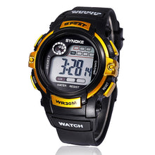 Luxury Famous Susenstone Multifunction Boy Digital LED Quartz Alarm Date Sports Waterproof Wrist Watch EF8