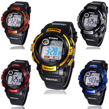 Luxury Famous Susenstone Multifunction Boy Digital LED Quartz Alarm Date Sports Waterproof Wrist Watch EF8