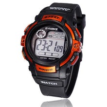 Luxury Famous Susenstone Multifunction Boy Digital LED Quartz Alarm Date Sports Waterproof Wrist Watch EF8