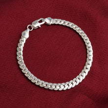 silver snake 5 mm Width bracelet bangle Jewelry crystal trendy men bracelets  EF8